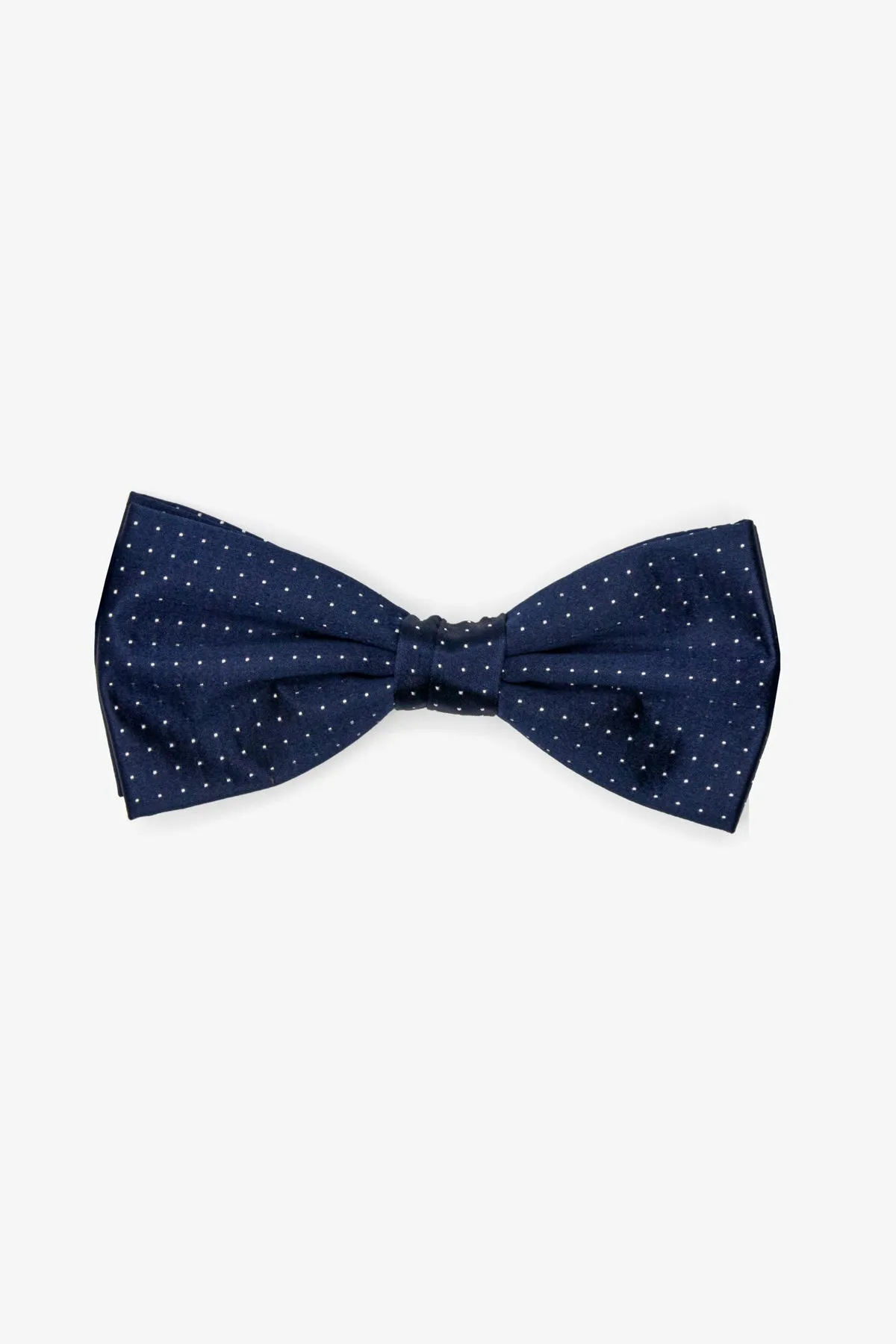 Alvajee | Fine Pin Dot Silk Bow Tie