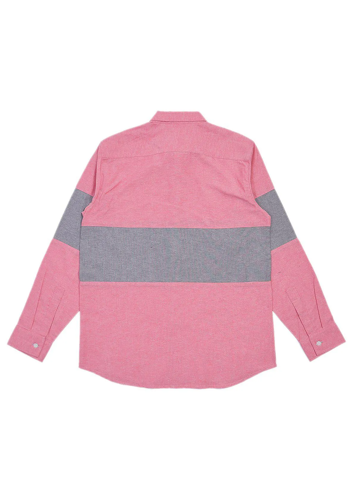 Jackhammer Oxford Panel Shirt Red